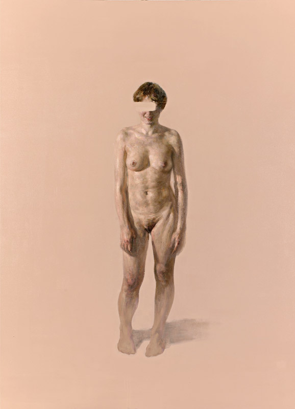 beldekos Nude, 2013, oil on canvas