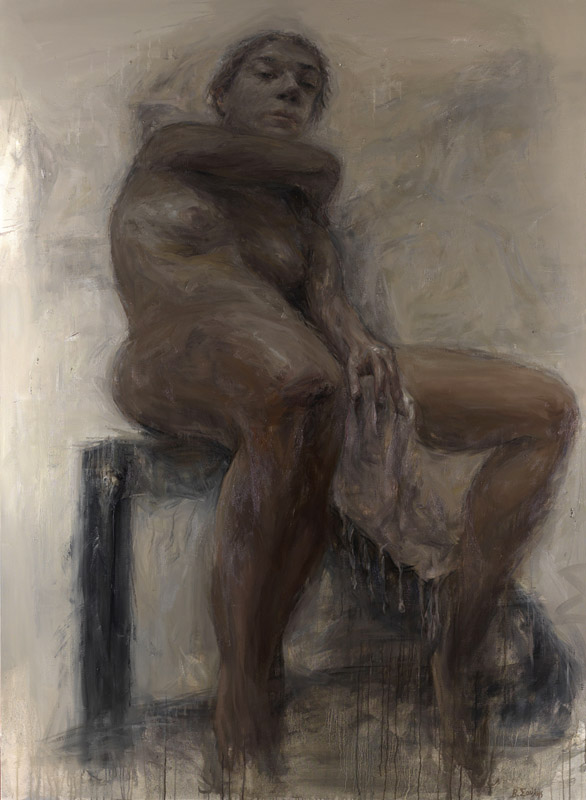 soulis Nude, 2013, oil on canvas